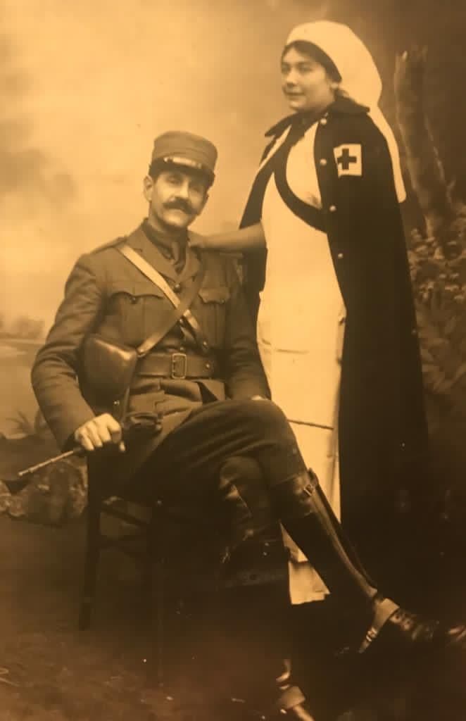 Représentation d'un ancêtre seigneur de la Goupillère